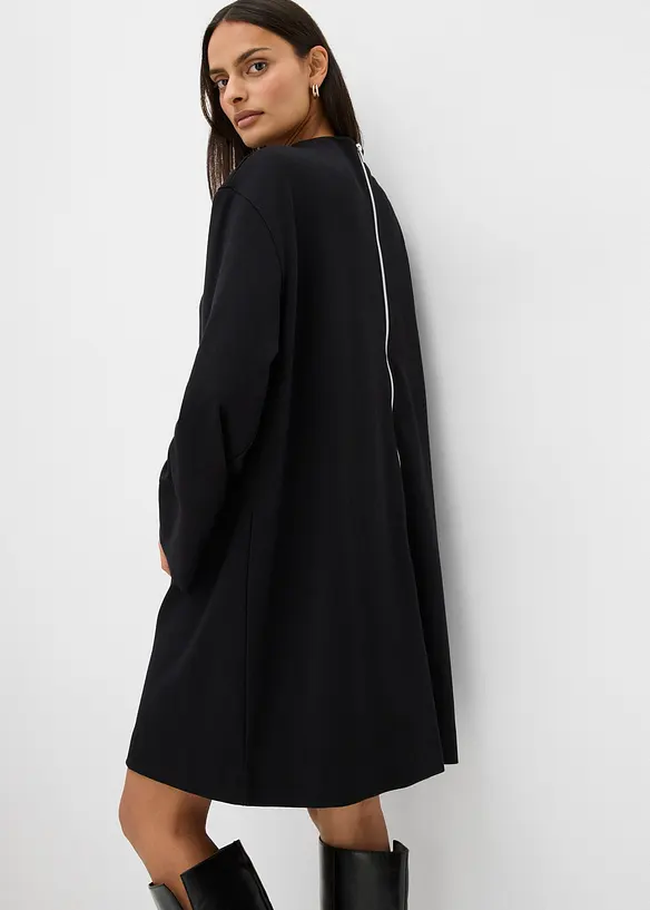 Robe-veste en Punto di Roma, bonprix