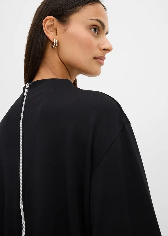 Robe-veste en Punto di Roma, bonprix