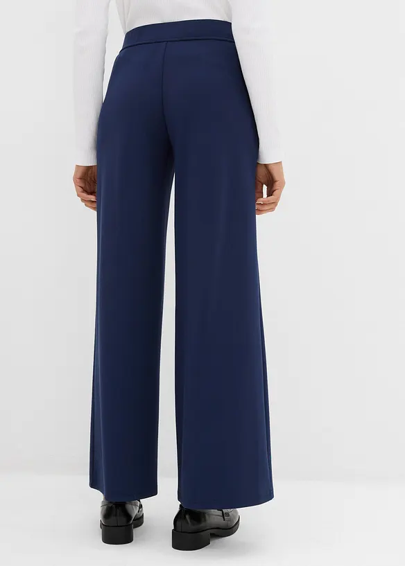 Pantalon bootcut légèrement brillant, bonprix