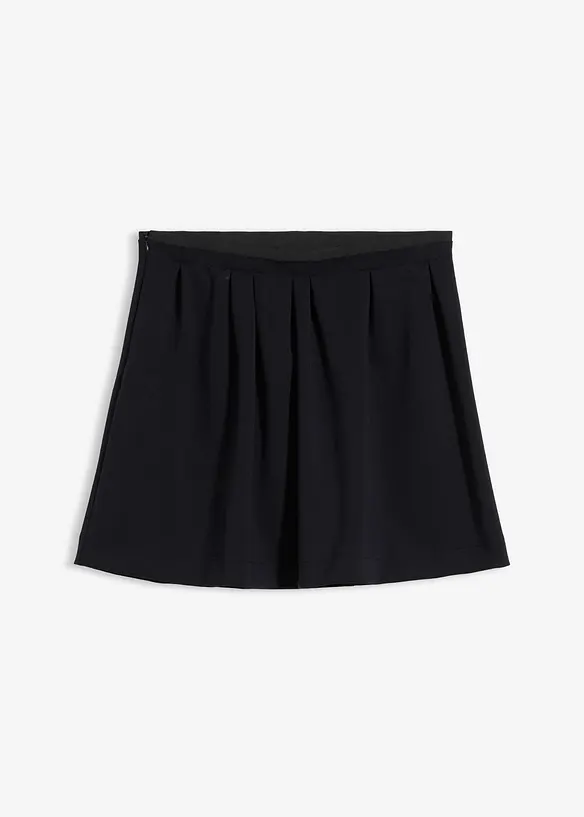 Jupe plissée en matière légèrement brillante, bonprix