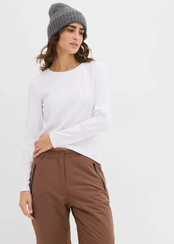 T-shirt manches longues chaud, bonprix