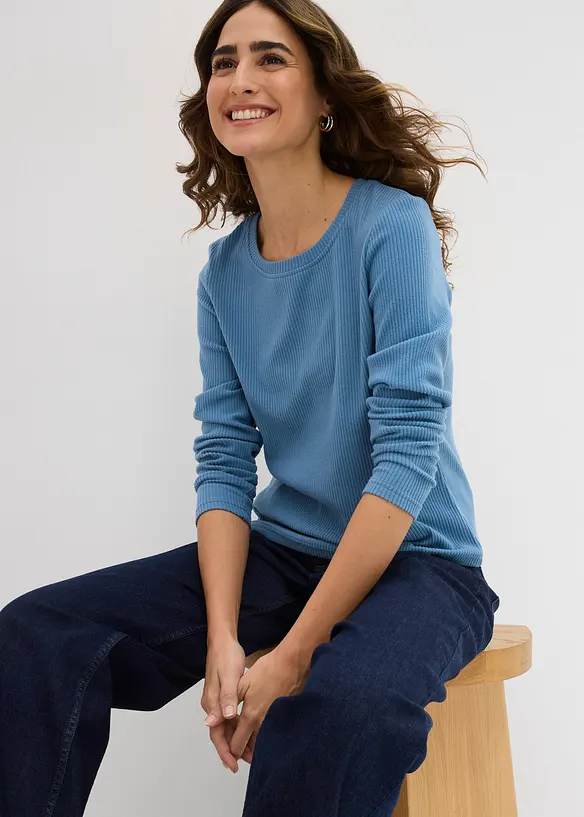 T-shirt manches longues chaud, bonprix