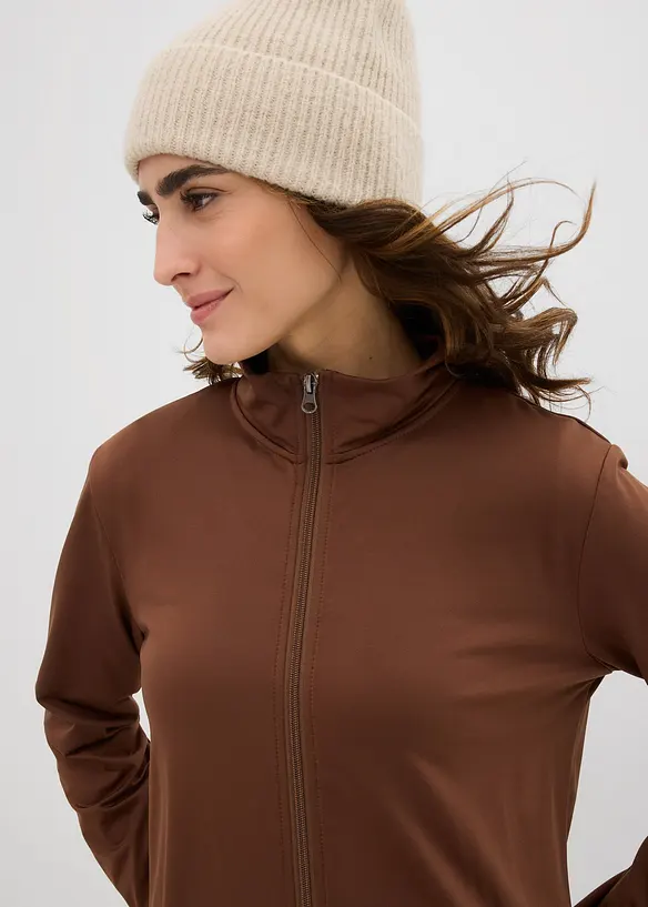 Sweat zippé chaud, bonprix
