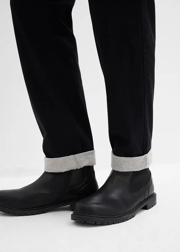 Pantalon jogger chaud et loose, fuselé, bonprix