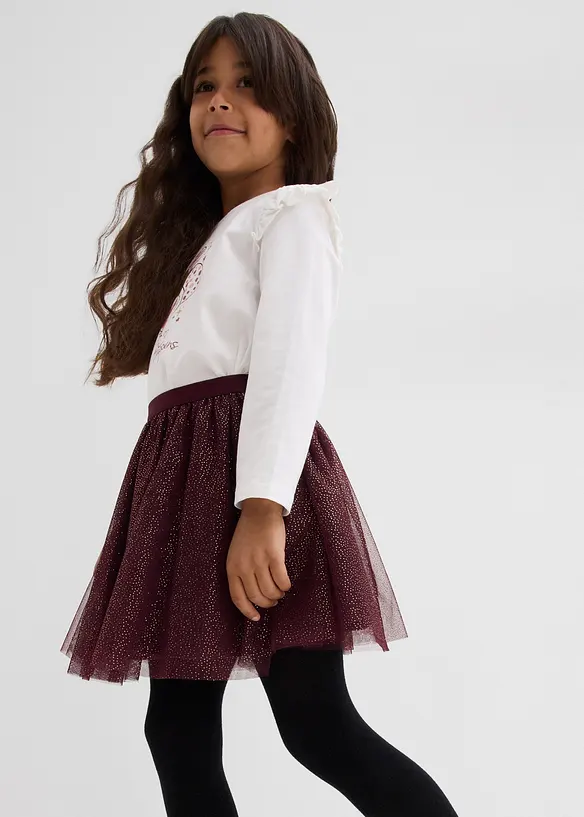 Jupe courte en tulle, bonprix