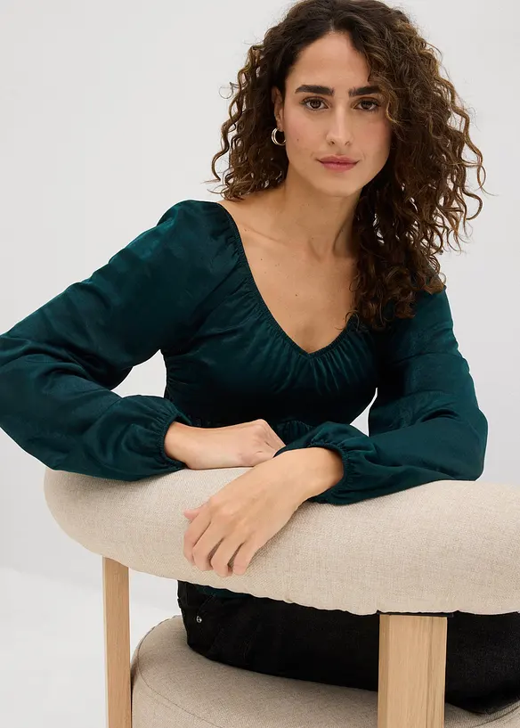 Blouse en jersey, bonprix