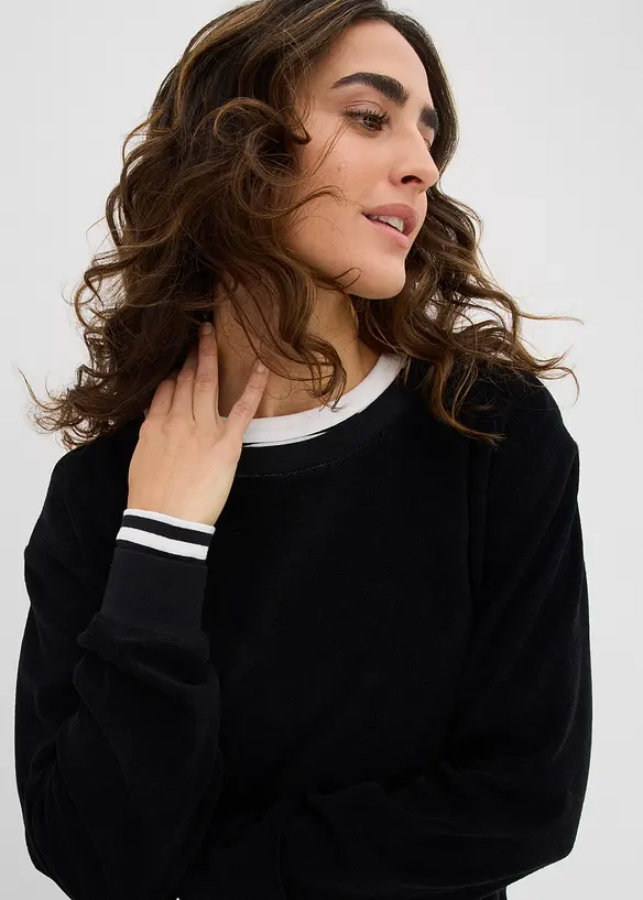 Sweat en éponge douce, bonprix