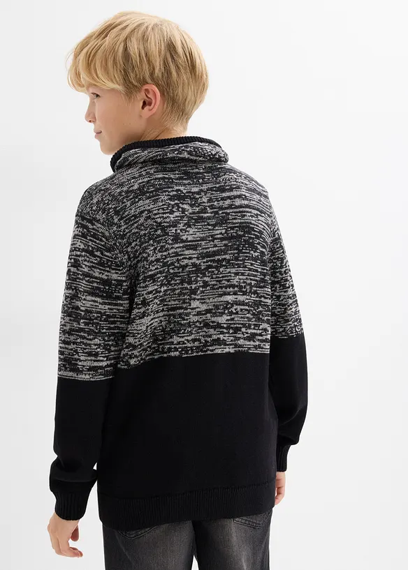 Pull à col châle, bonprix