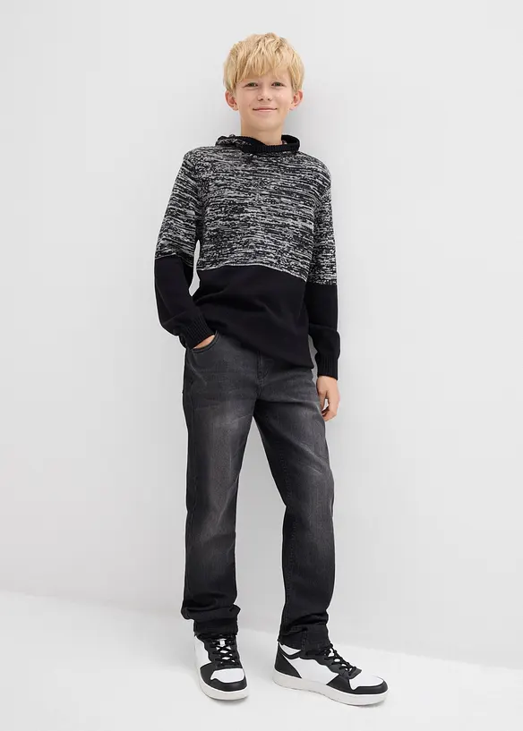 Pull à col châle, bonprix