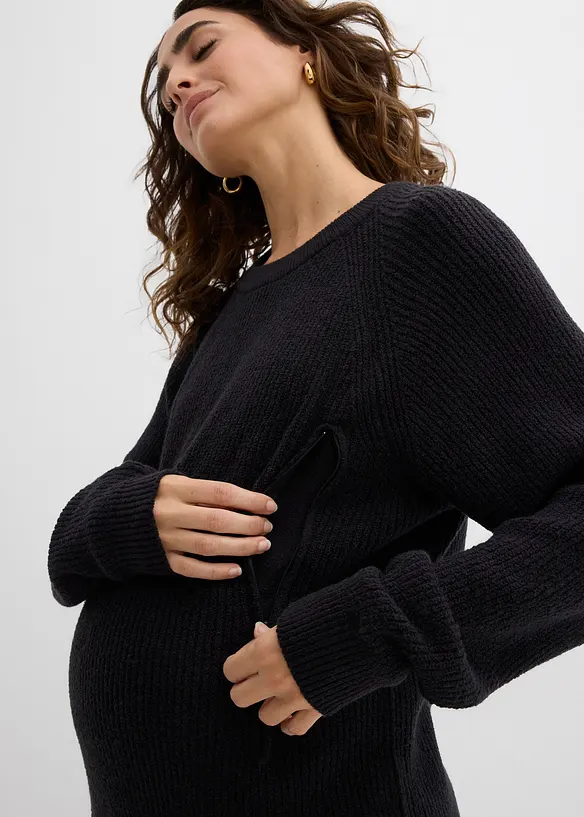 Pull de grossesse avec ouvertures discrètes pour l’allaitement, bonprix