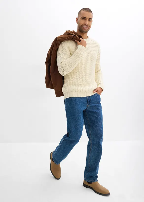 Pull doux en grosse maille, bonprix