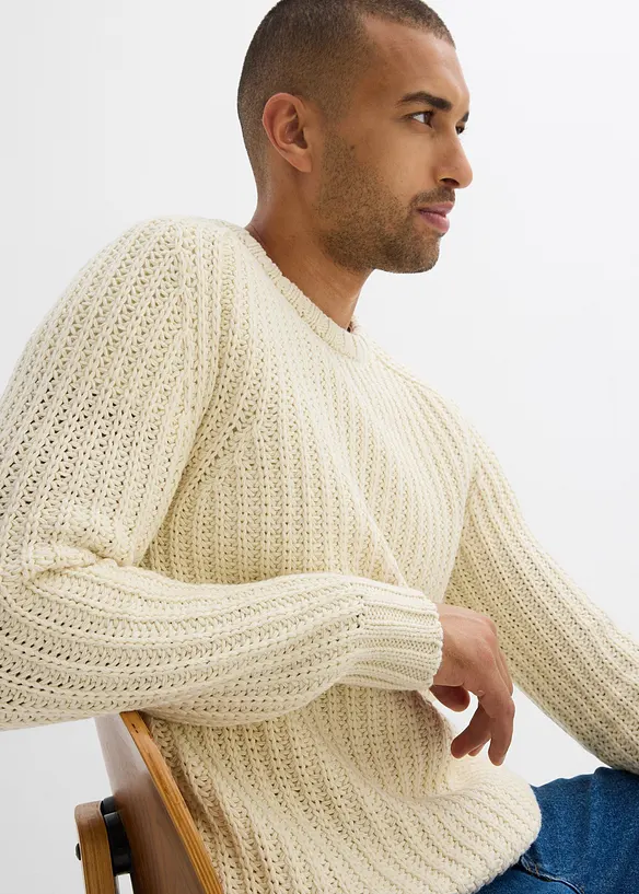 Pull doux en grosse maille, bonprix