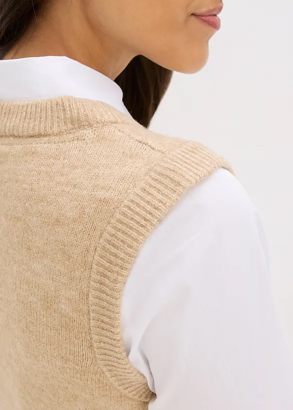 Pull sans manches, bonprix