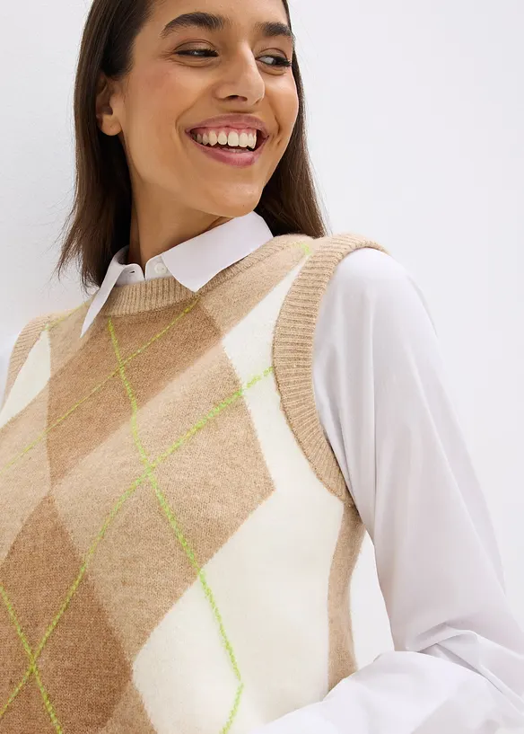 Pull sans manches, bonprix