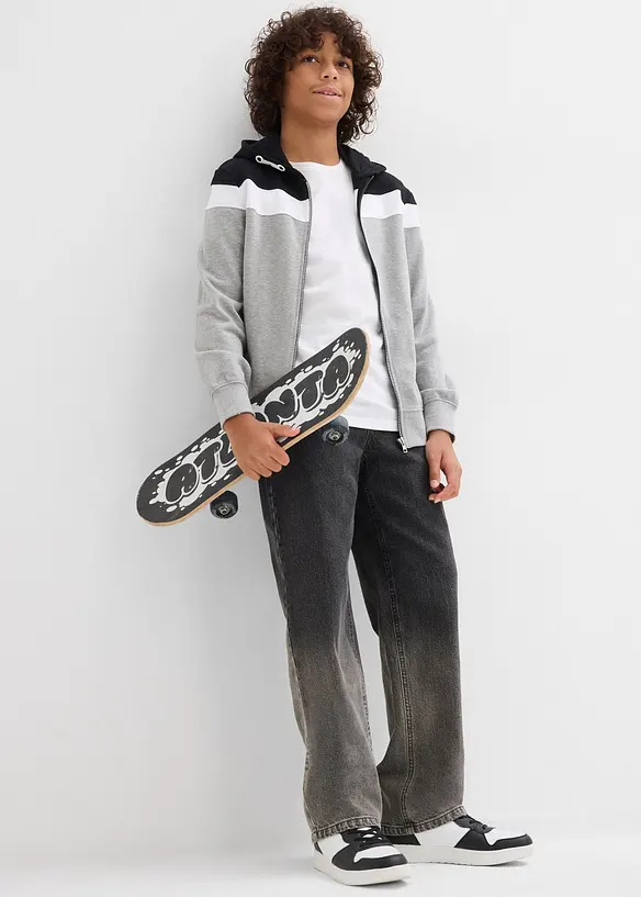 Jean ample et droit à dégradé, bonprix