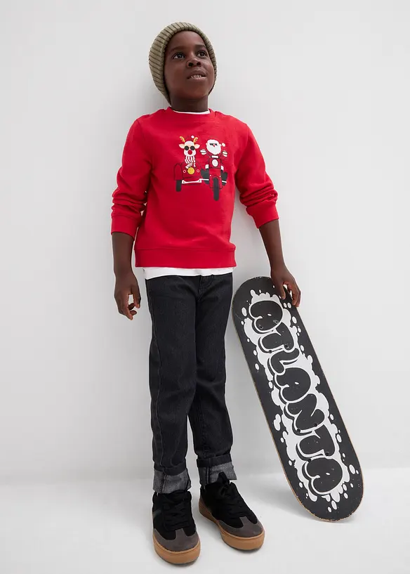 Sweat de Noël 100% coton, bonprix