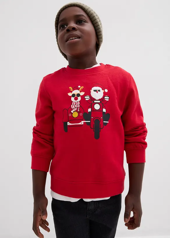 Sweat de Noël 100% coton, bonprix