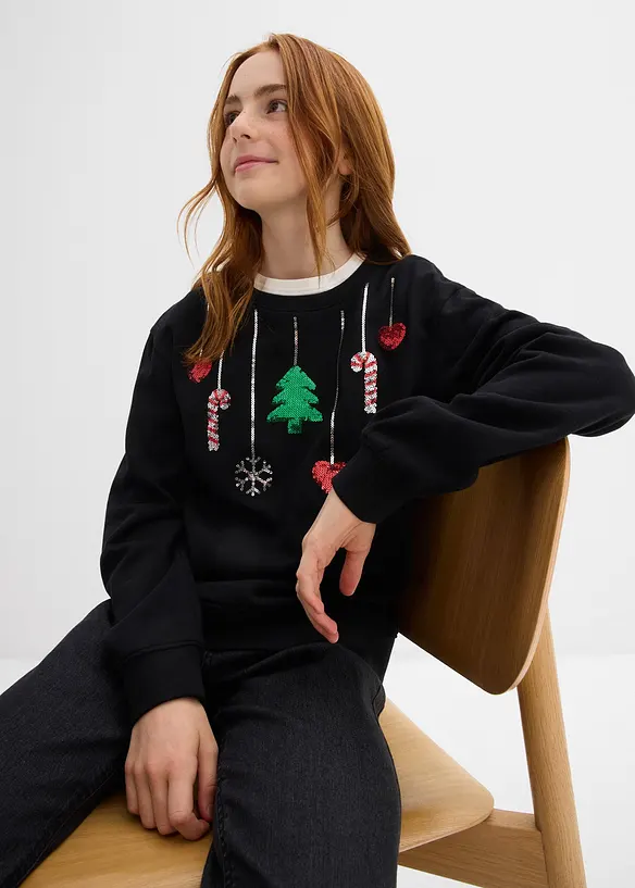 Sweat de Noël 100% coton, bonprix