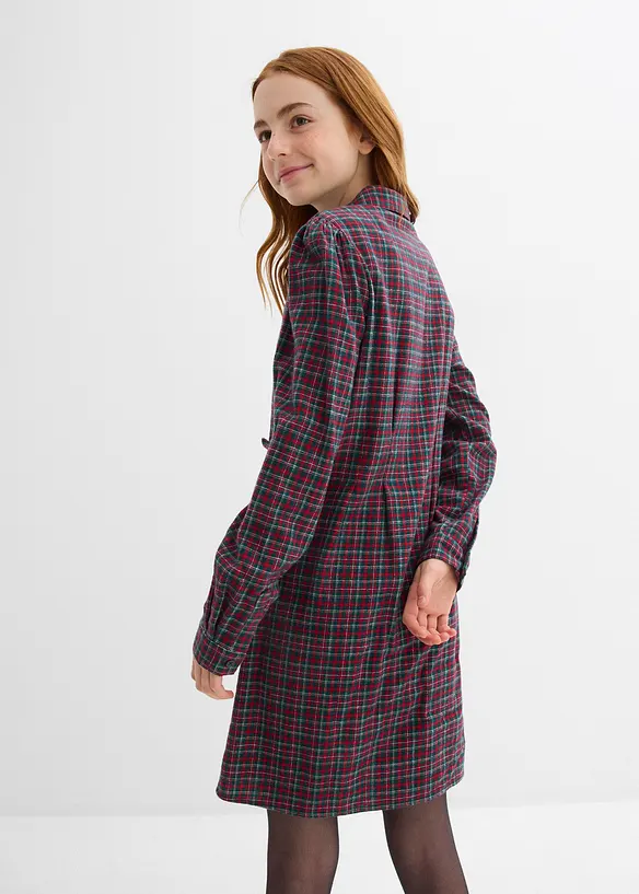 Robe-chemise en flanelle, bonprix