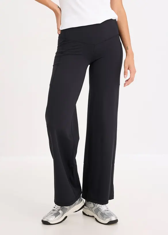 Pantalon de sport  confortable à jambe réglable, bonprix