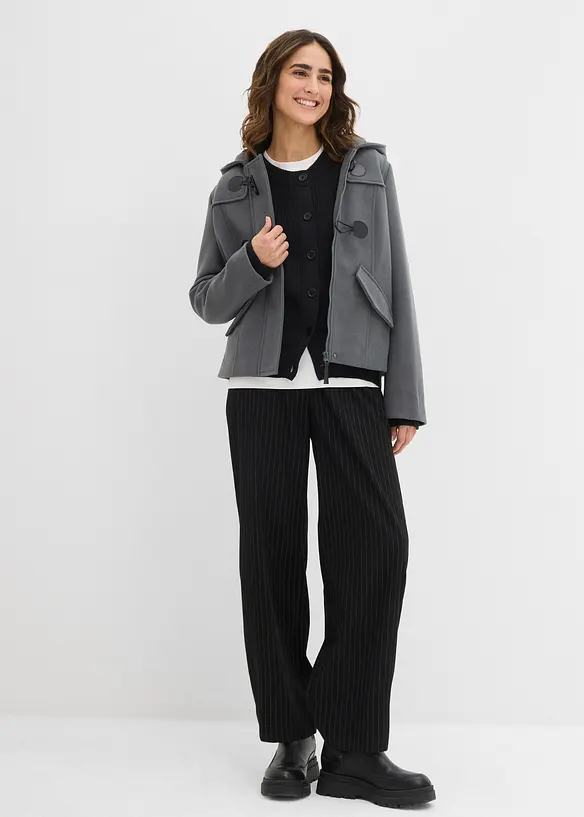 Gilet en fine maille à col rond, bonprix