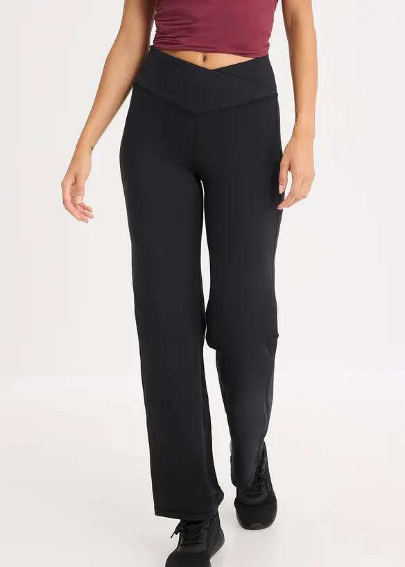 Pantalon de sport doux et thermique, jambe droite, bonprix