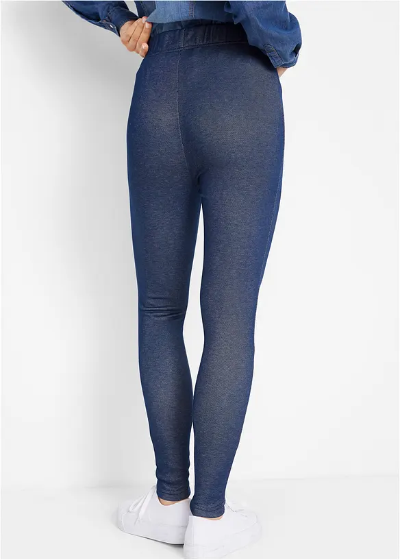 Legging chaud aspect jean, bonprix