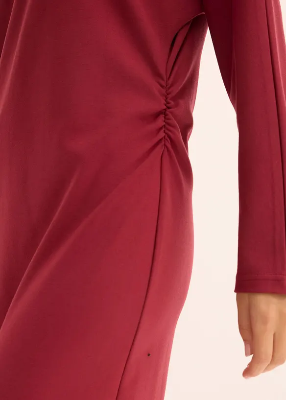 Robe midi en Punto di Roma confortable, bonprix