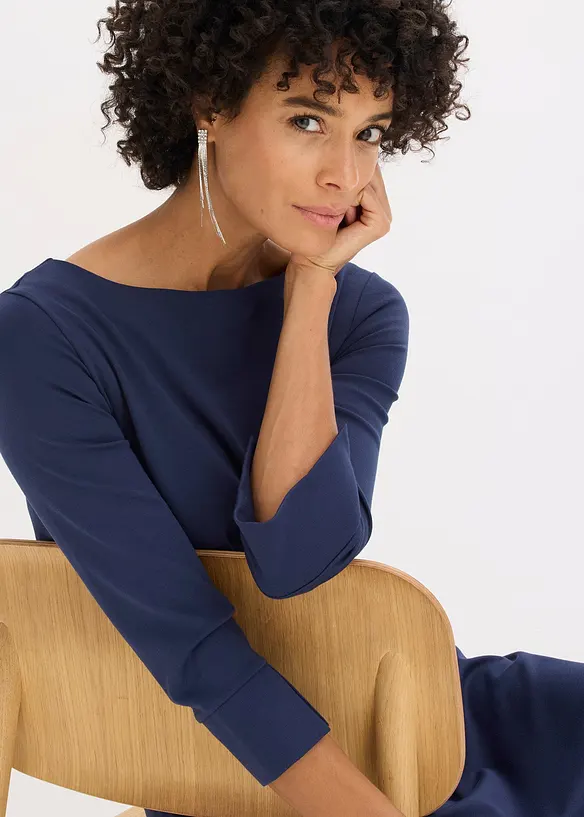 Robe en Punto di Roma, bonprix