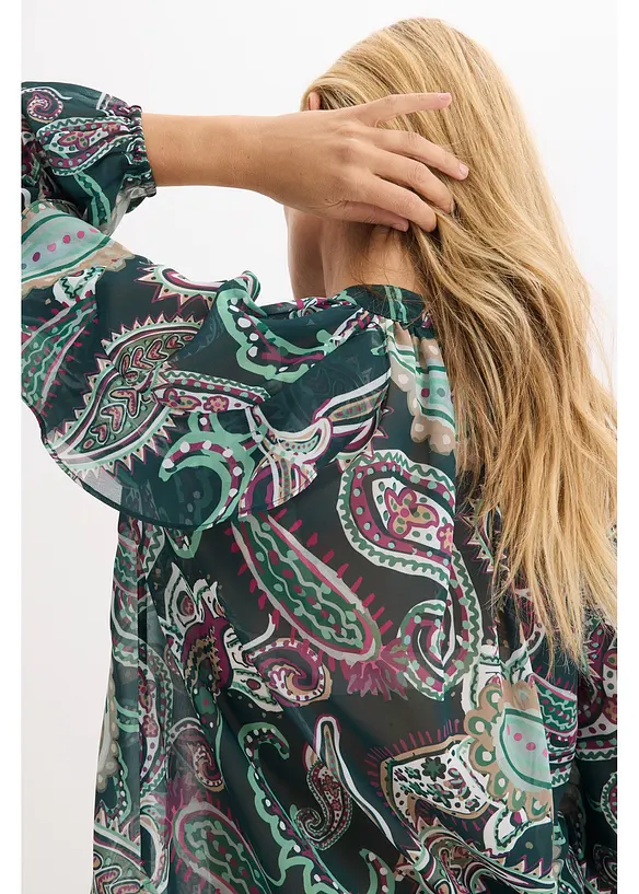 Blouse à volants, bonprix