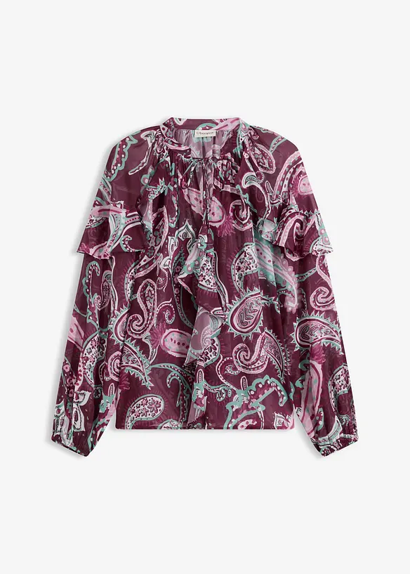 Blouse à volants, bonprix