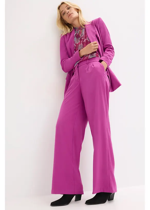 Pantalon de tailleur à rayures tennis, bonprix