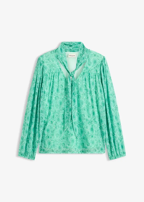 Top manches longues en mesh fin, bonprix