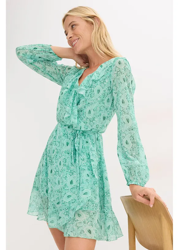 Robe en mousseline, bonprix