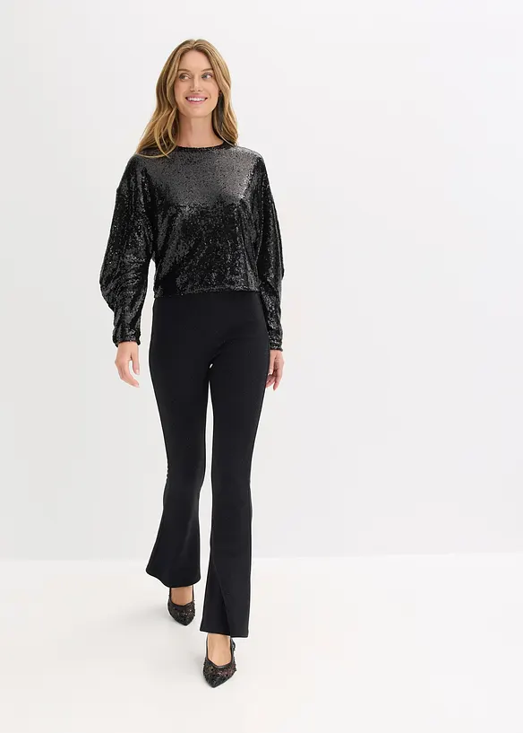 Legging confortable en jersey milano, bonprix