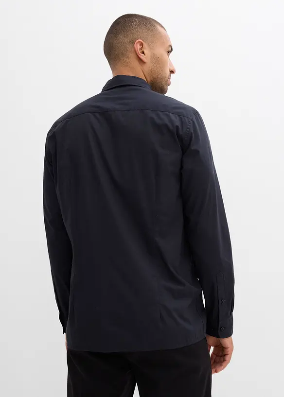 Chemise regular 100% coton et n&oelig;ud papillon (ens. 2 pces), bonprix