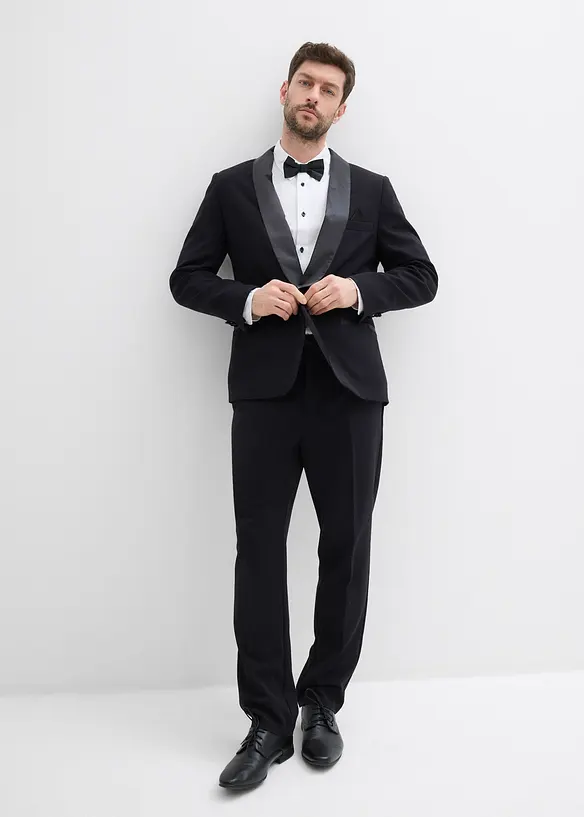 Chemise regular 100% coton et nœud papillon (ens. 2 pces), bonprix