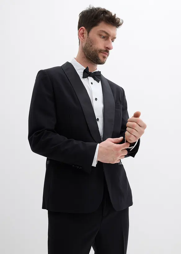 Veste de smoking avec élasthanne, slim, bonprix