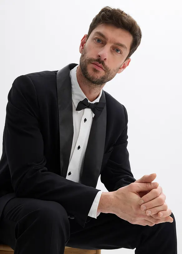 Veste de smoking avec élasthanne, slim, bonprix