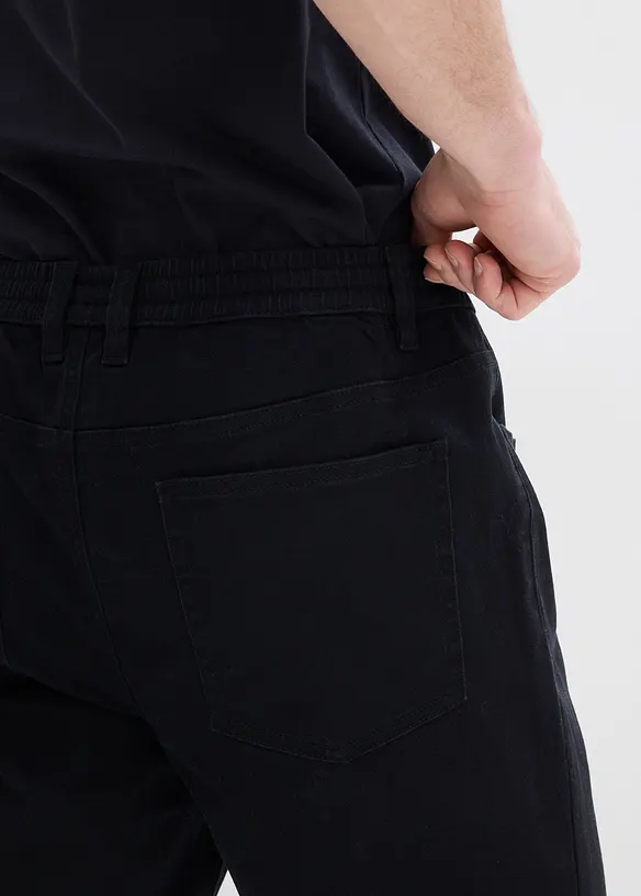 Pantalon droit et regular, taille extensible, bonprix