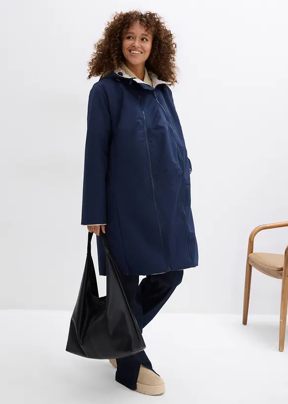 Manteau de grossesse 6-en-1 réversible et déperlant avec fonction portage, bonprix