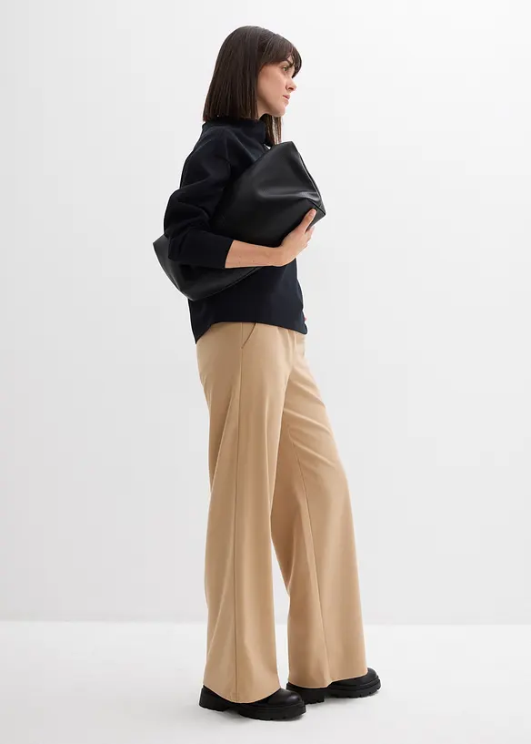 Sweat oversize en mati&egrave;re n&eacute;opr&egrave;ne douce, bonprix