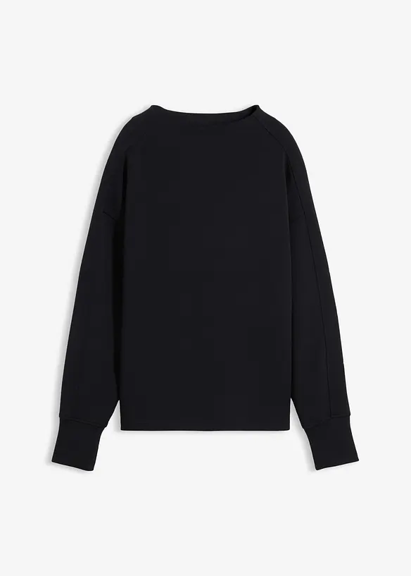 Sweat oversize en mati&egrave;re n&eacute;opr&egrave;ne douce, bonprix