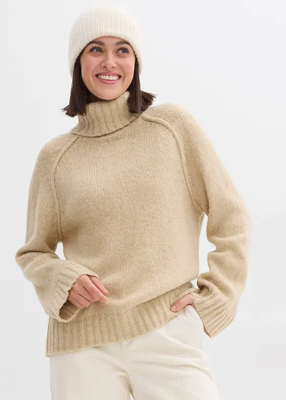 Pull oversize en grosse maille, bonprix