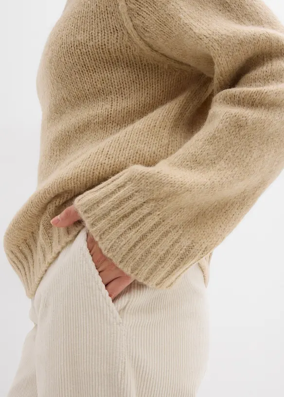 Pull oversize en grosse maille, bonprix