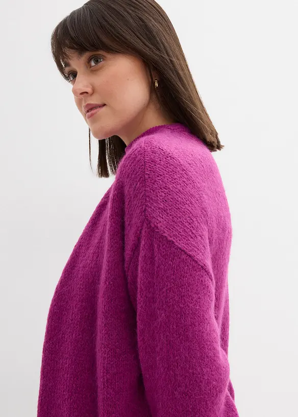 Gilet en grosse maille oversize, bonprix