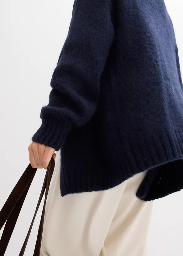 Gilet en grosse maille oversize, bonprix