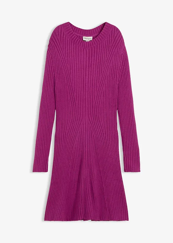 Robe courte en maille douce, bonprix