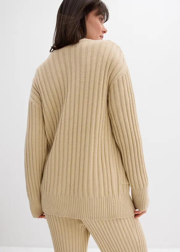 Gilet en maille douce, bonprix