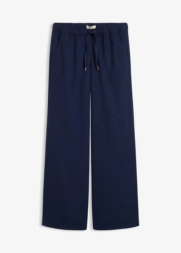Pantalon à taille élastiquée, bonprix